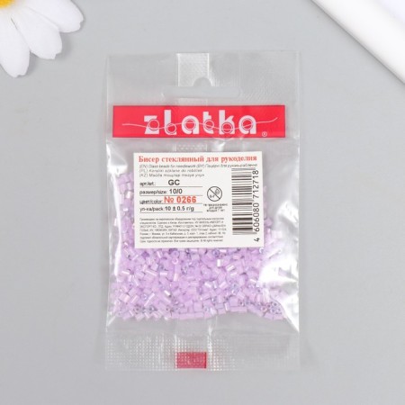 Beads "Zlatka" Office 10/0, 10 g, No. 0266 St. Mix Mix-3