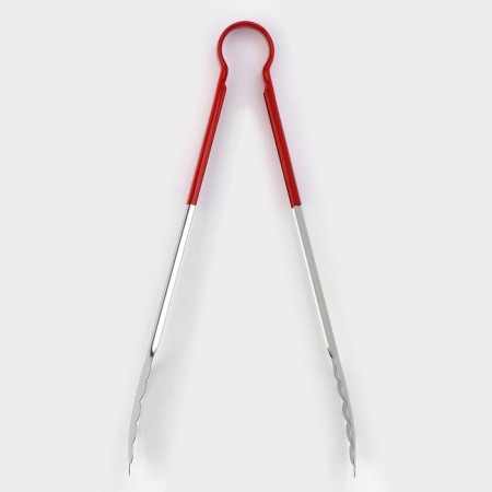 Forceps kitchen shares "Paints", 29 × 4 cm, 201 steel, red color