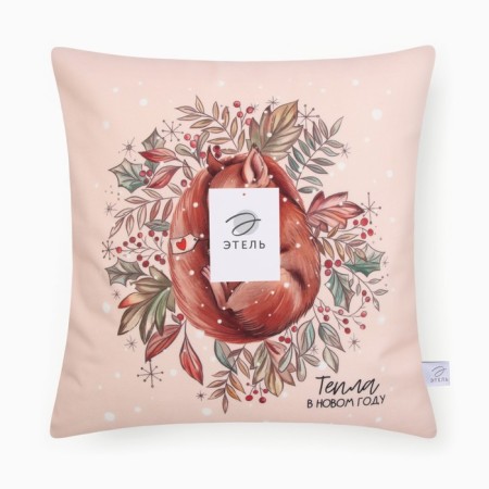 Case on the pillow Ethel "Squirrel" 40*40 cm, 100 p/e, velor-6