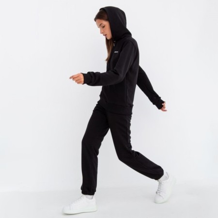 Female set (sweatshirt/pants), black color, size 44-1