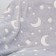 Gluming blanket Casa Conforte Stella Cosmos 150x200cm, Gray, flannel 190 gr/m, PE100%