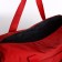 Board Road on Lightning, external pocket, suitcase holder, long belt, red color