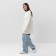 Cardigan Women's MIST with pockets, milk, OneSize (44-48)