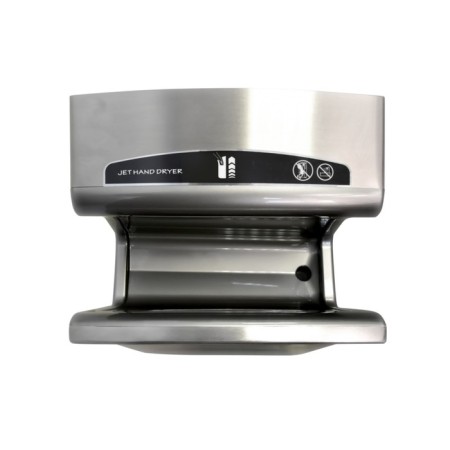 Hand dryer PUFF-8899, 1650 watts, anti-vandal, chrome-8