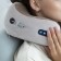 Massage pillow Luazon LEM-06, 3.7 W, 2 types of massage, IR water heating, battery, brown