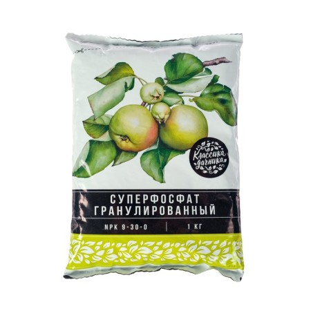 Fertilizer mineral superphosphate "Classics of a summer resident", granular, 1 kg