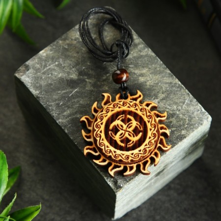 Charm "Wedding" cedar, amulet of family relations