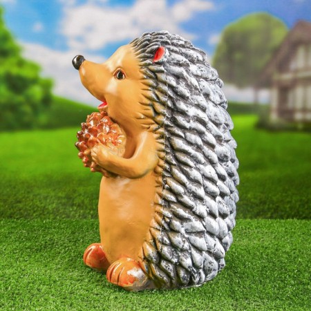 Garden figure "Hedgehog with a bump" 35x24x24cm-1