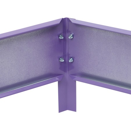 Glocked flowerbed, D = 60 cm, h = 15 cm, lilac, Greengo-9