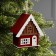 Submissive Sveta "Red House", 9.5x5.5x10 cm, 1 LED, AG10X3 (in set), glow warm white
