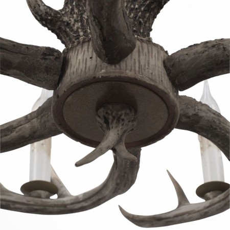 Suspended chandelier ST LUCE. SL154.703.06. Corna. 6x40 watts, E14, 65x65x37 cm, color gray color-8
