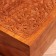 Carved box 10x10x6 cm, shisham tree