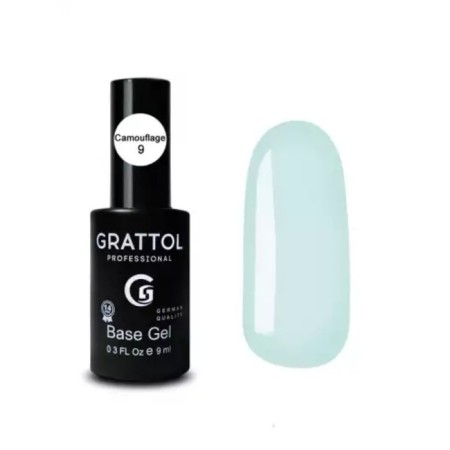 Camouflage base Grattol No. 9, 9 ml