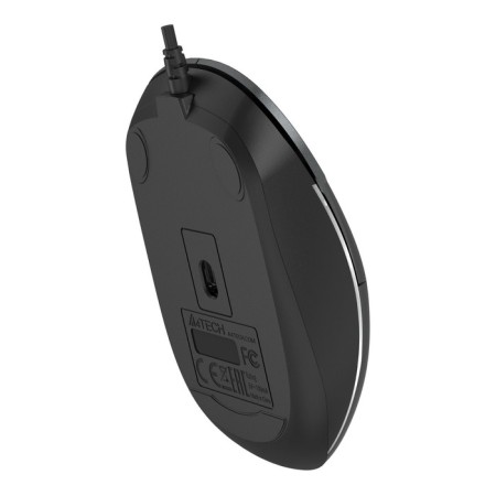 Mouse A4Tech FSTYLER FM26 Gray/Black Optical (2000DPI) USB for a laptop (4but)-8