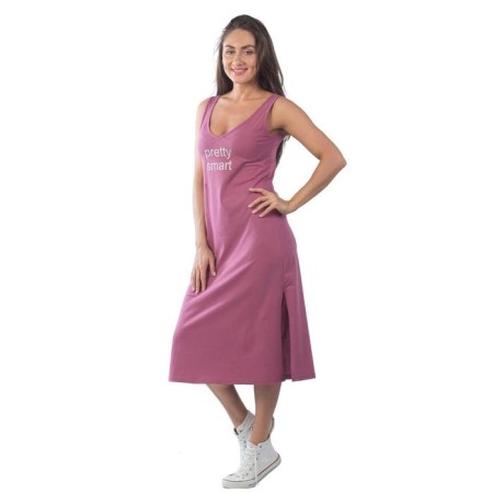 Women's dress, size 44, raspberry color-1