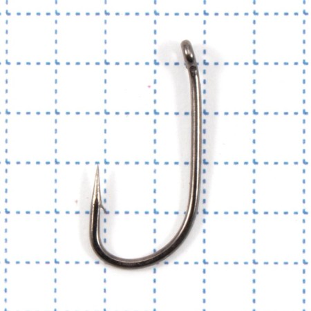 The hook KOI Grip Carp Hook, size 6 Int, BN color, 10 pcs.