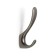 Furniture hook Cappio Note, two -rod, graphite color