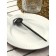 Spoon of stainless steel table Magistro "folk", length 21 cm, black color