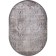 Oval Carbon Karmen Hali Armina, size 200x290 cm, color Grey/Brown