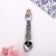 Spoon of nesting doll souvenir "lilac".