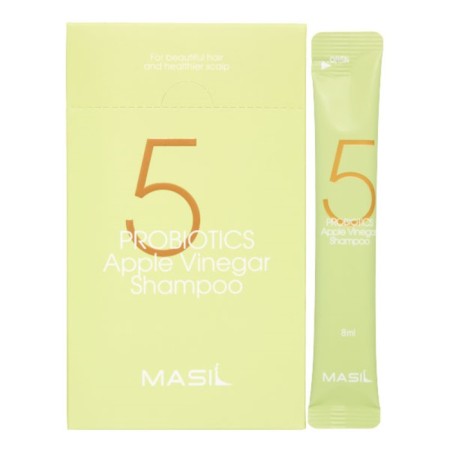 Shampoo against dandruff 5 PROBIOTICS Apple Vinegar with apple cider vinegar and probiotics 20x8 ml 978631-2