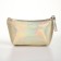 Lightning cosmetic bag, gold color
