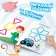 Set "Funny Account sticks": Book 24 pp., 17 × 24 cm, + 100 sticks, blue tractor