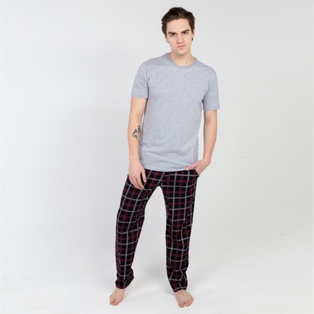 T -shirt male, gray color, size 56-2
