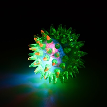 Ball luminous mini for cats, tpr, 3.5 cm, yellow-1