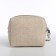 Lightning cosmetic bag, beige color
