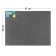 Rug EVA Universal Grand Caratt, honeycombs 50 x 67 cm, gray