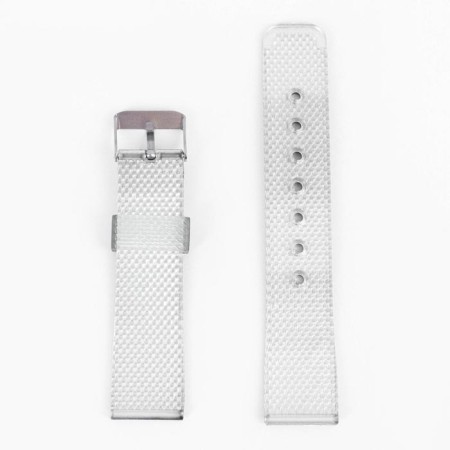Solomon watch strap, 20 mm, rubber, L-19.5 cm, gray-2