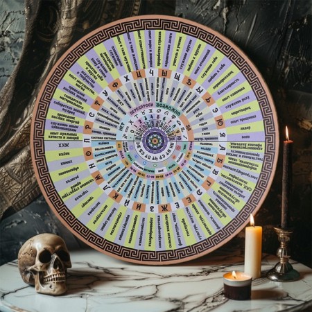 Diagnostic board for the pendulum "Choosing the path", d = 27cm-1