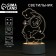 Acrylic lamp "Bear", model GBV-0121