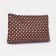 Lightning cosmetic bag, brown color