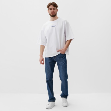 Men's T -shirt MIST Not Found, size 50, white-1
