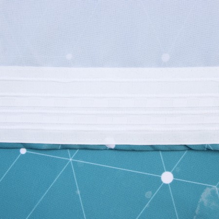 Set of curtains 145x260cm-2pcs, diz. 069, Gabardin, p/e 100%-5