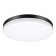 Opal lamp, 1x40W LED, 4000K, 3800LM, IP54, black color