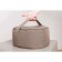 Bolster Round, 33x16 cm, brown color