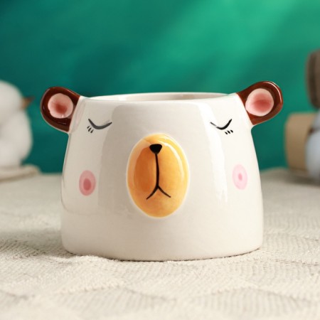 Kashpo "Cute Bear" 9x9x6cm-1