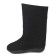 Women's boots, black color, size 39 (27 cm)