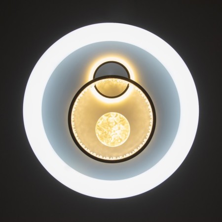 Lamp "Inero" LED 120W white-black 49x49x7 cm-4