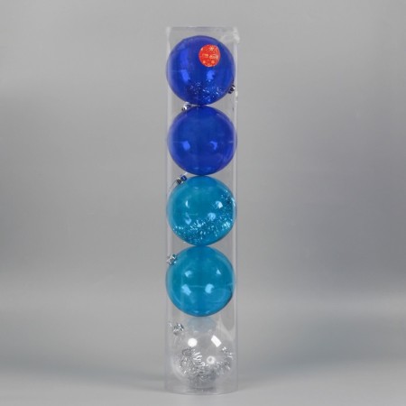 Set of balls plastic D-15 cm, 5 pcs "Barbara" mix-1