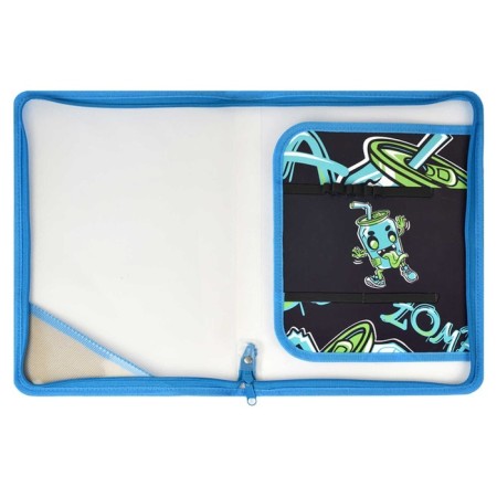 Labor folder A4, 328 x 228 x 25 mm, lightning around, folding bar, plastic, phoenix "zombie bank"-4