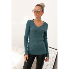 Female jumper, size s, green color