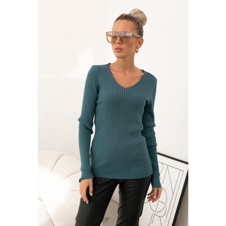 Female jumper, size s, green color