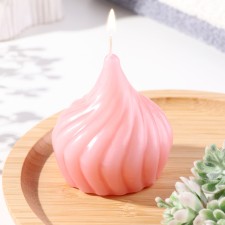 Свеча фигурная "Луковичка", 8 см, розовая