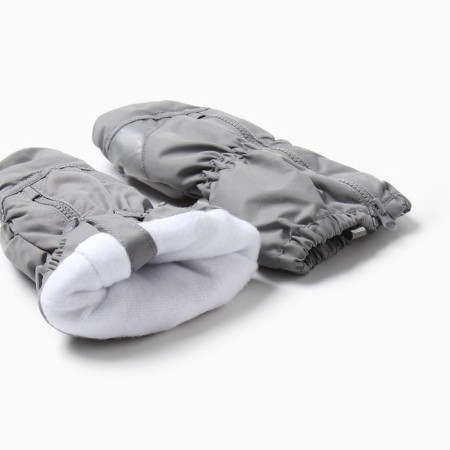 Mitten children, gray color, size 10 (1-2 years)-3