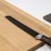 Knife for bread shares "Energy", bread, blade 19.5 cm, black color