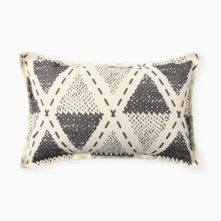 Pillow Ethel "Triangles" 30*50 cm, 100% cotton